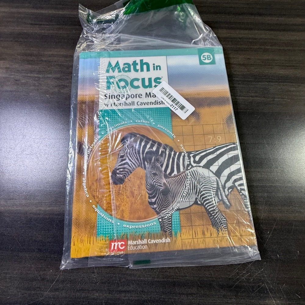 Math in Focus Singapore‎ Math Grade 5B Workbook by Marshall Cavendish New